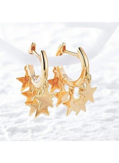 Mevecco MEVECCO Women Huggie Hoop Earrings Gold Ear Stud Cuff 14K Gold Filled Small Boho Beach Simple Delicate Handmade Hypoallergenic Jewelry Gift  - Image 5