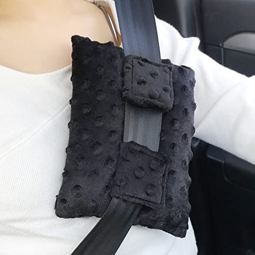 BNRendles Pacemaker Pillow Chemo Port Pillows for Mastectomy, Open Heart Surgery Recovery Gifts Breast Cancer Bypass Post Surgery Cushion, Minky Dot Black - Image 1