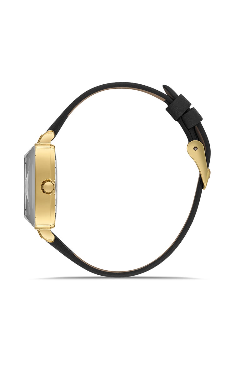 OMAX Women’s Wrist-Watch | Analog | Leather Strap | Elegant Design - Image 2