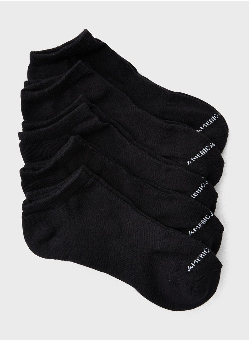 American Eagle - 5 Pack Low Cut Socks - Image 1