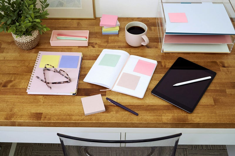 Post-it Greener Notes, 4x6 in, 5 Pads, America's #1 Favorite Sticky Notes, Sweet Sprinkles Collection, Pastel Colors, Clean Removal, 100% Recycled Material (660-RP-A) - Image 3