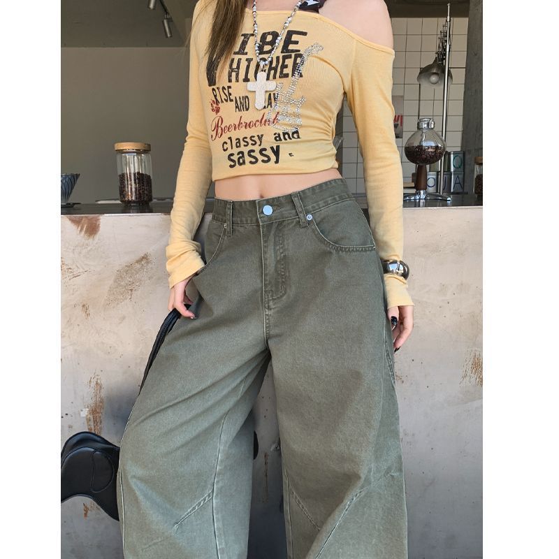 Unisex Classic Denim Jeans Loose Fit Daily Outdoor Wear - Image 4