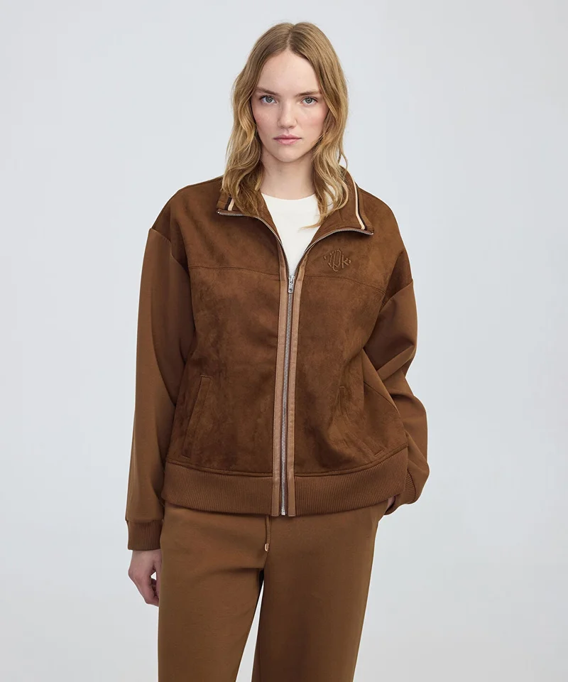 ابيكول 3D Monogram Embroidered Sweatshirt