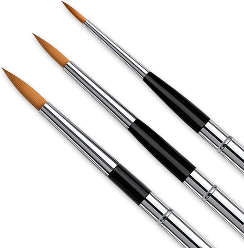 YFLLN Travel Watercolor Brushes, Travel Kit with Leather Pouch Perfect for Watercolor Acrylics Gouache Ink Painting - Image 2