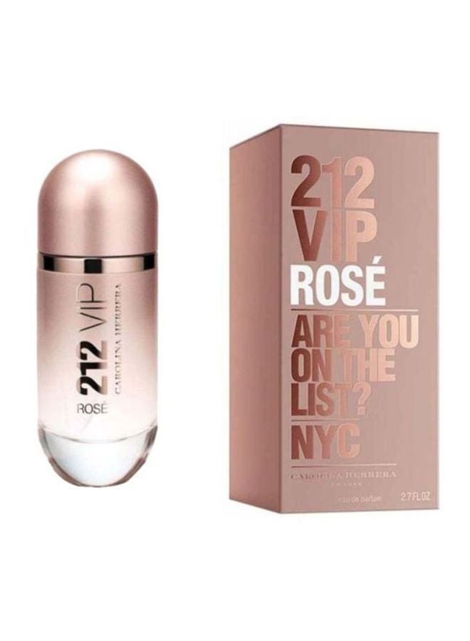 CAROLINA HERRERA 212 VIP Rose EDP For Women 80ml - Image 2