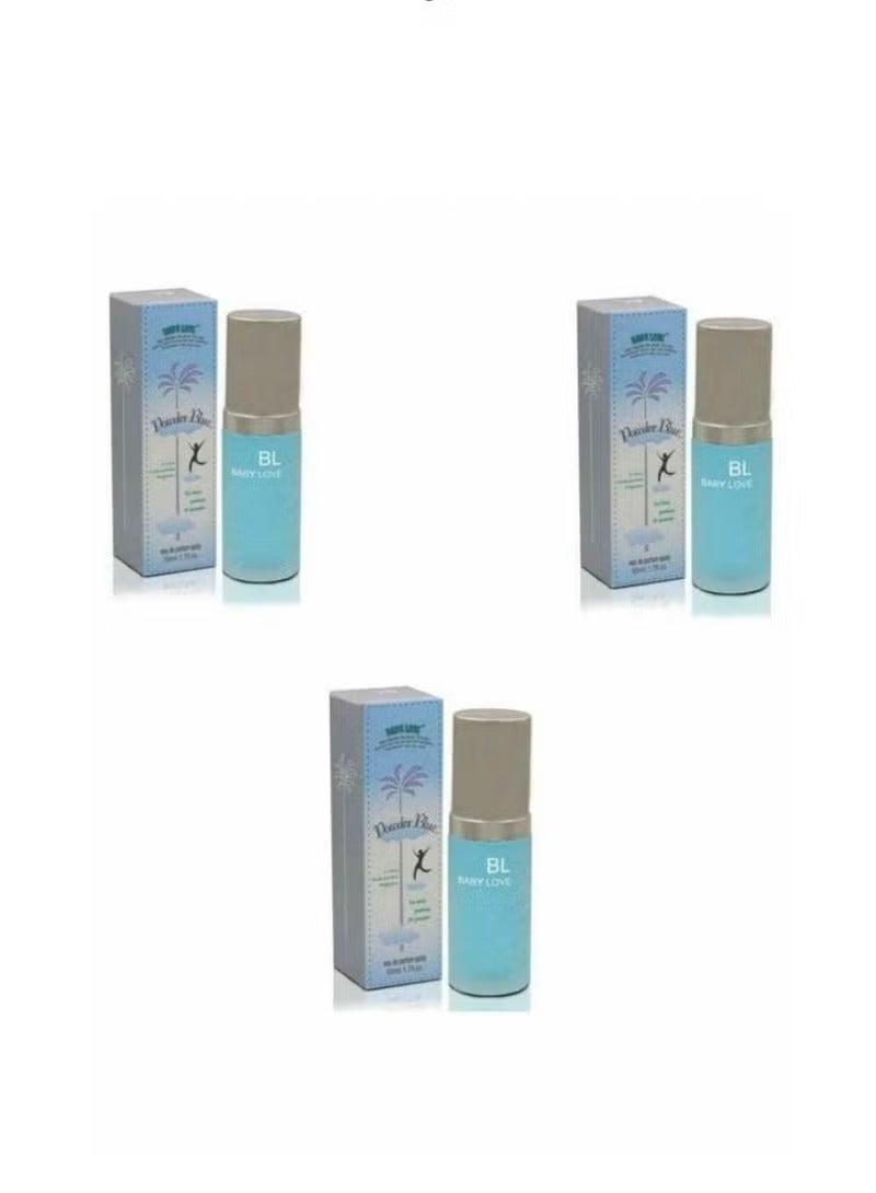 BL Powder Baby Perfume 50ml Of 3 Pieces