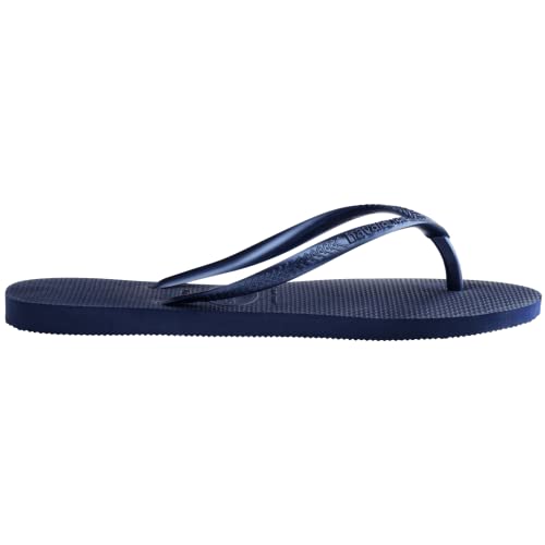 Havaianas صنادل هافايناس النسائية سليم فليب فلوب - أزرق بحري، 7/8 - Image 5
