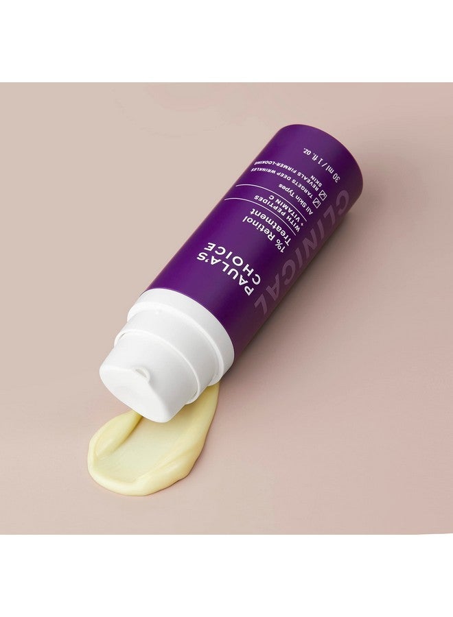 PAULA'S CHOICE Clinical 1% Retinol Treatment Cream With Peptides, Vitamin C & Licorice Extract, Anti-Aging & Wrinkles - 30 Ml - Image 2