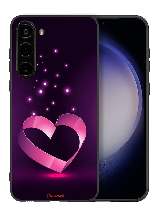 Tolwak Samsung Galaxy S23 5G Protective Case Cover Heart Art - Image 2