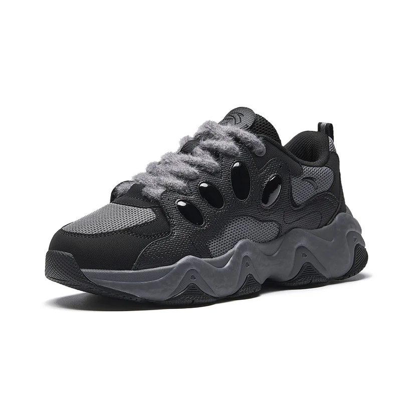 ANTA Women’s Chunky Low-Top Sneakers – Thick Sole Casual Dad Shoes