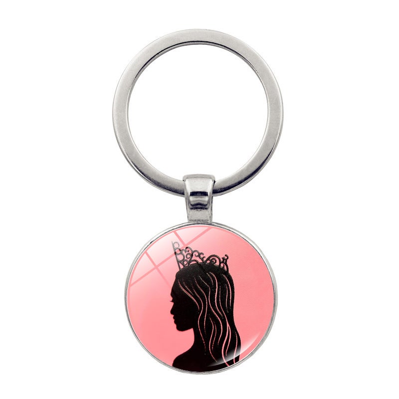 Wicked Elphaba Glinda Pendant Car Keychain Pendant Magic Wicked Witch Accessories Gift - Image 4