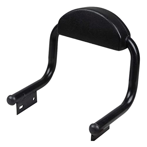 TOPBIRD TBCBSC1 Cushion Backrest Passenger Seat Back Support Rest Pad Compatible with Bullet Classic, Electra and Standard Motorcycles (Black) - Image 1