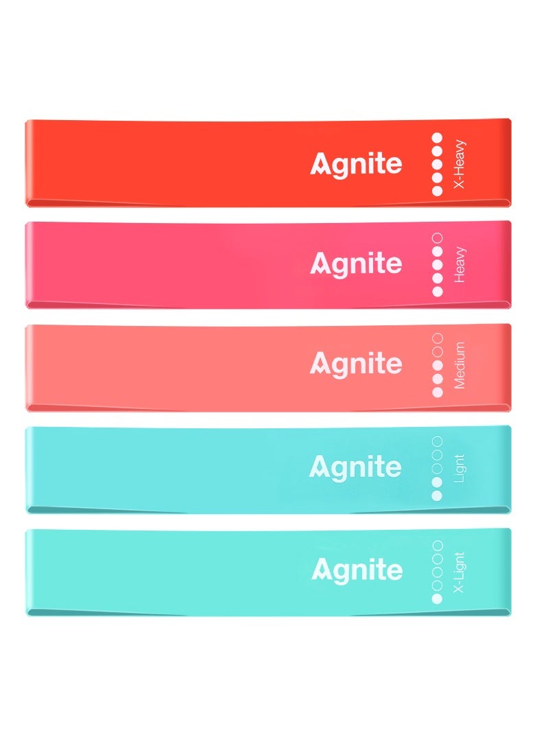 Deli Agnite Er256 Heavy Resistance Band – Yoga Elastic Ring, 600X50X0.5Mm Latex Workout Loop, 10-15 Lbs Strength For Strength Training, Yoga, Pilates & Physical Therapy.  - Image 3
