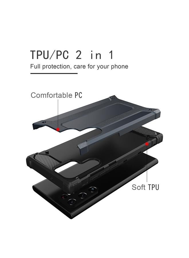 اس-توب جراب لهاتف Samsung Galaxy S22 Ultra 5G Magic Armor TPU + جراب هاتف PC - Image 5