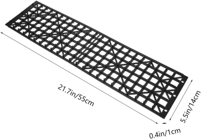 1 زوج من أرضيات مانعة لانزلاق إطارات السيارات، قابلة للطي، مصممة لتحسين الجر في الثلج والوحل، متينة وغير زلقة، سهلة التركيب، مناسبة لجميع أنواع السيارات. - Image 2