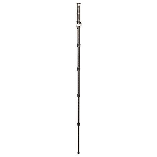 Benro MSD46C SupaDupa Monopod, 72" max Height, Waterproof Twist Locks, Carbon Fiber, Spiked Foot, CNC machined Aluminum flip Lock (MSD46C) - Image 2