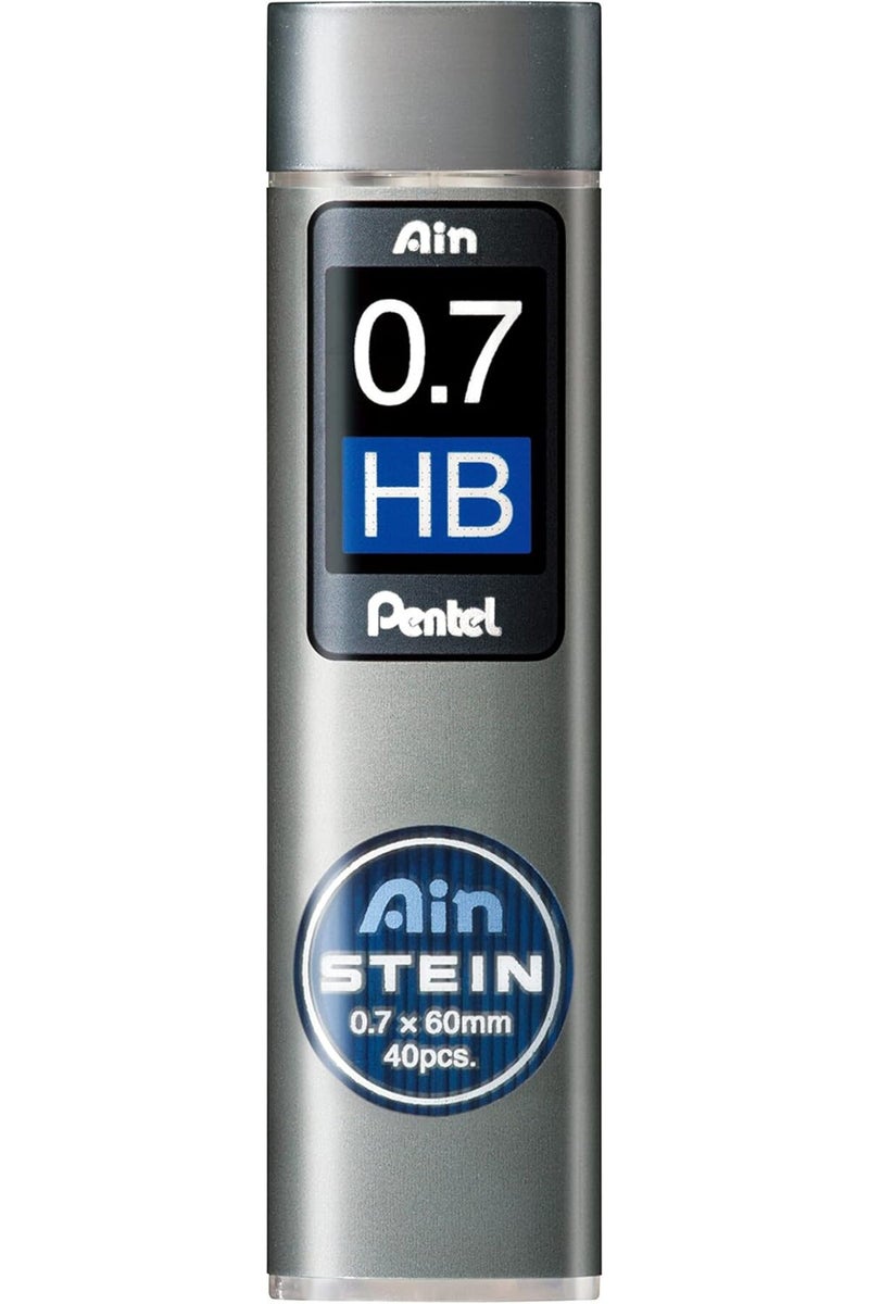 بنتل Pentel Ain Stein HB Grade Refill Lead, 0.7 mm - Pack of 05 - Image 2