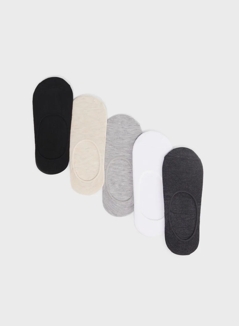 American Eagle 5 Pack No Show Socks