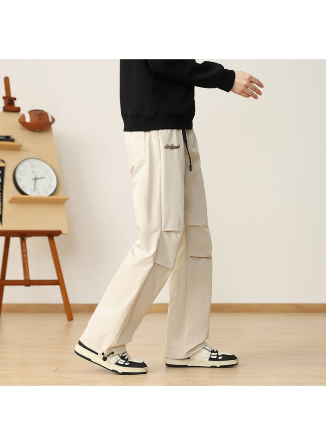 Clor American-style Cargo Pants For Men, Spring And Summer Trendy Straight-leg Trousers, Loose-fitting Casual Pants, Cl11 Khaki XL - Image 3