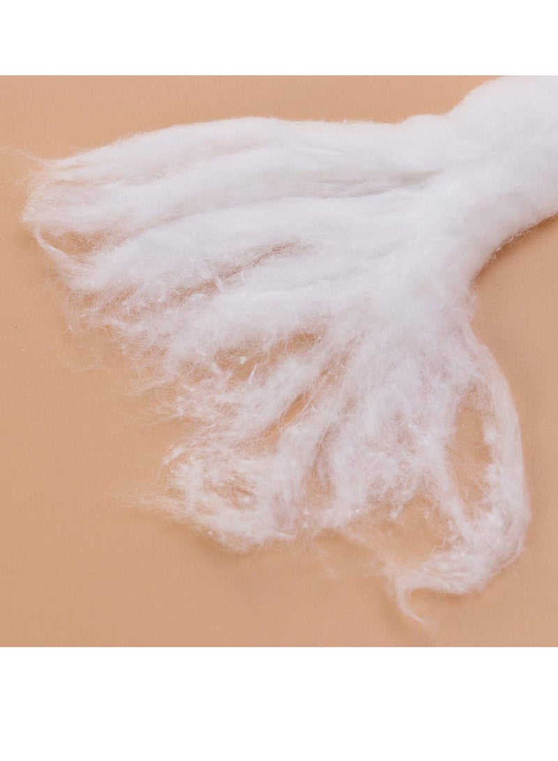 Uonlytech 1 Roll Makeup Cotton Strips Pure Cotton Strips Degreasing Cotton Strips Salon Cotton Strips - Image 3