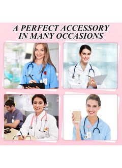 Henoyso 60 Pcs Nurse Badge Reel Nurse Keychain Retractable Badge Holders Nursing Cna Week Gift Doctor Nurse Gift Nursing Gift Nurse Party Favor Cna Appreciation Gifts(Vibrant)  - Image 5