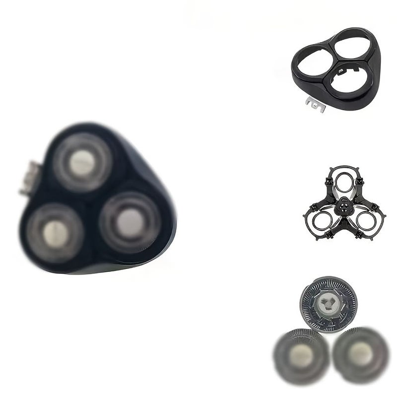 Replacement Electric Shaver Blade Heads 1 Pack Compatible With Flyco Detachable Grid Models For FS915 FS916 FS370 FS316 Shavers - Image 2