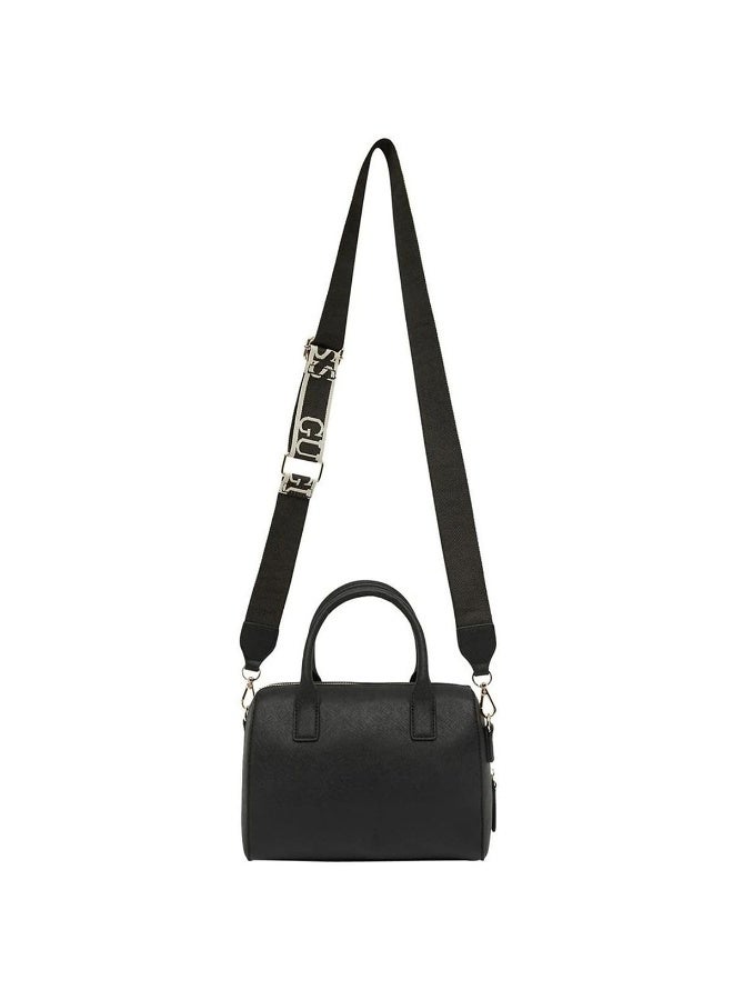 جس Guess شنطة كروس نسائي سوداء SF943608 – حقيبة يد جلد صغيرة أنيقة وعصرية - Image 4