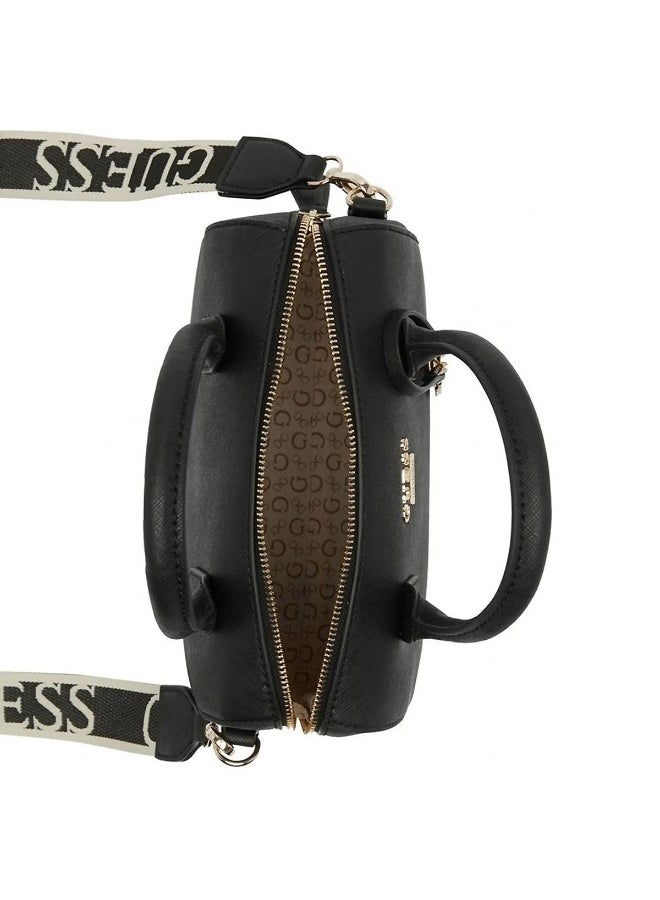 جس Guess شنطة كروس نسائي سوداء SF943608 – حقيبة يد جلد صغيرة أنيقة وعصرية - Image 5