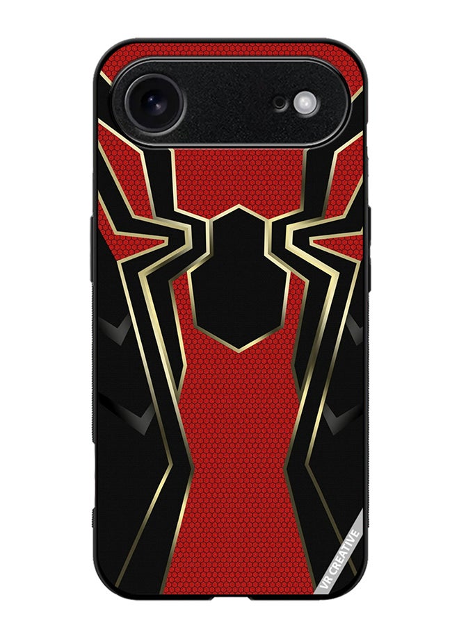 VR CREATIVE Protective Case Cover For Apple iPhone 17 Air Spiderman Vector Design Multicolour