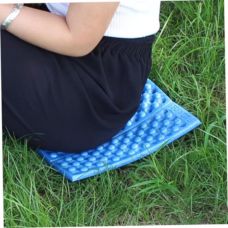 5 قطع بساط نزهة قابل للطي من مادة XPE بتصميم صينية البيض للتخييم الخارجي والسفر والشاطئ - Image 4