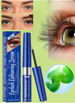 W3W Eyelash Enhancing Serum Gentle Nourishing Lash Serum Enhancing Eyelash Serum for Longer Natural Thicker Fuller Stronger Lashes No Irritating Lash Growth Serum 3ml  - Image 1