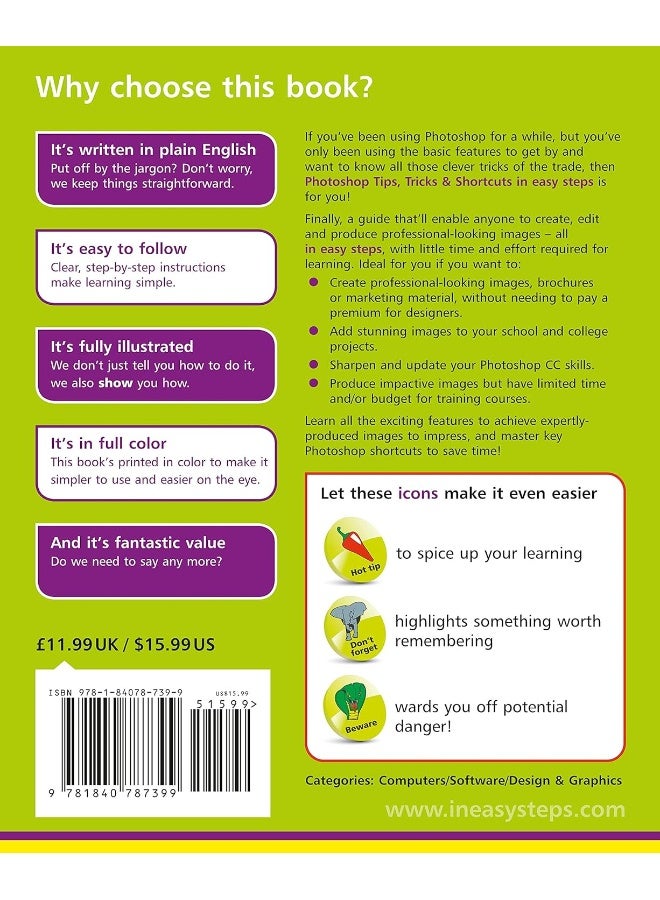 Photoshop Tips, Tricks & Shortcuts in Easy Steps: Covers All Versions of Photoshop CC - Image 2