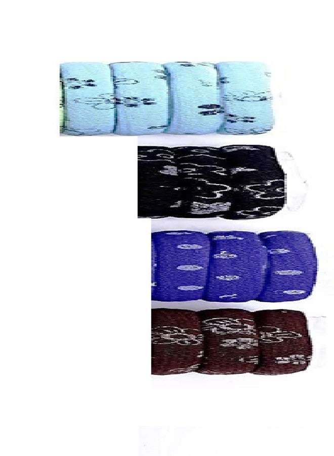 DIAN Assorted Pack of 10 Print Multicolor Hair Rubber Bands, Ponytail Holders, Hair Tie, Hair Bow, Hair Accessories for Women, Teens and Girl - Image 1