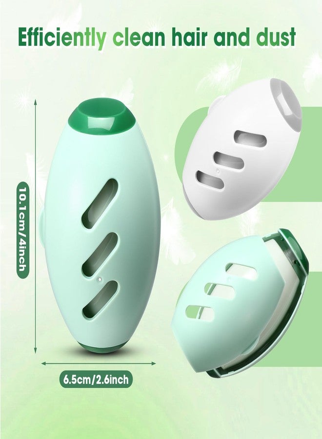 Maxdot 4 Pack Reusable Gel Lint Roller, Washable Sticky Roller for Clothes Pet Hair, Mini Portable Lint Remover, Sticky Ball Cleaner for Travel Household - Image 4