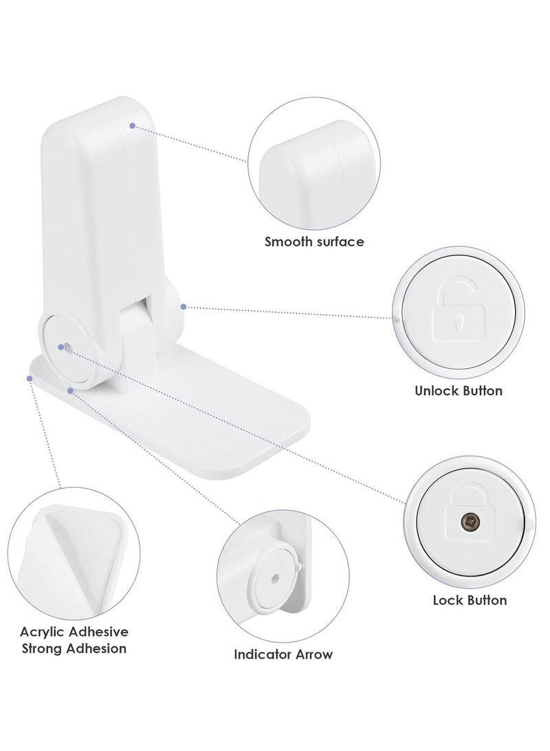 Oasisgalore 3 Pcs Child Baby Proof Door Handle Lock Knob Safety Locks Childproof Door Lever Lock No Tools Need or Drill - Image 2