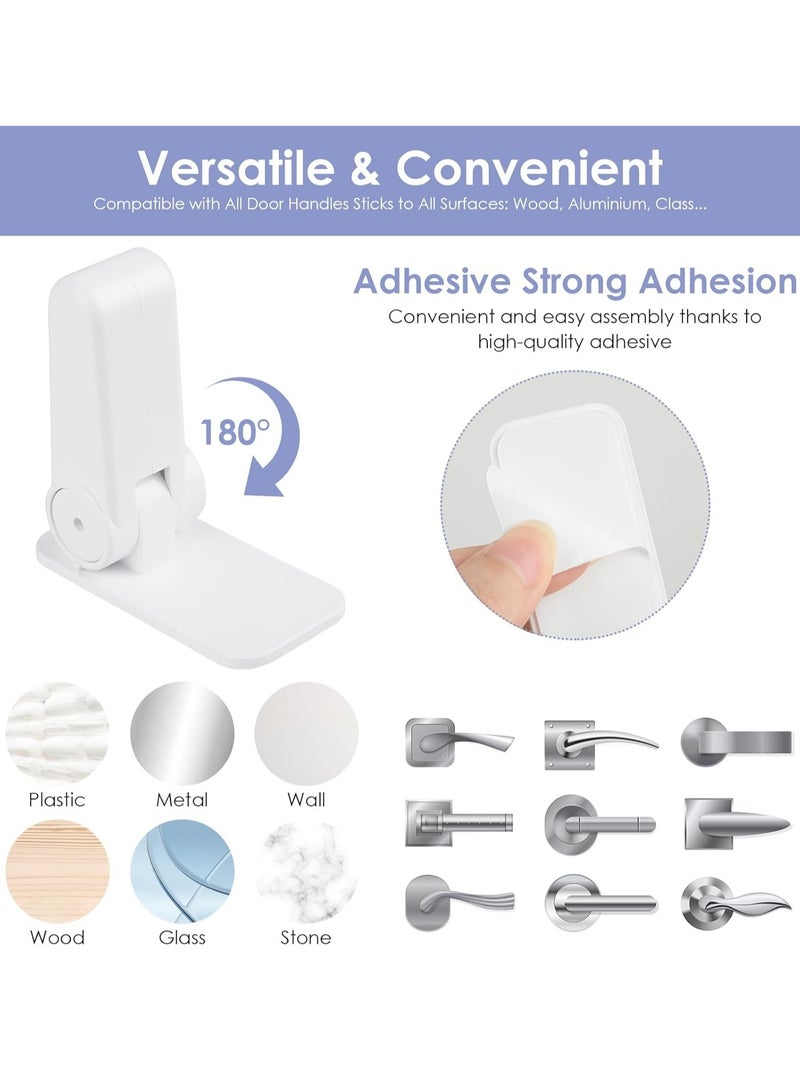 Oasisgalore 3 Pcs Child Baby Proof Door Handle Lock Knob Safety Locks Childproof Door Lever Lock No Tools Need or Drill - Image 5
