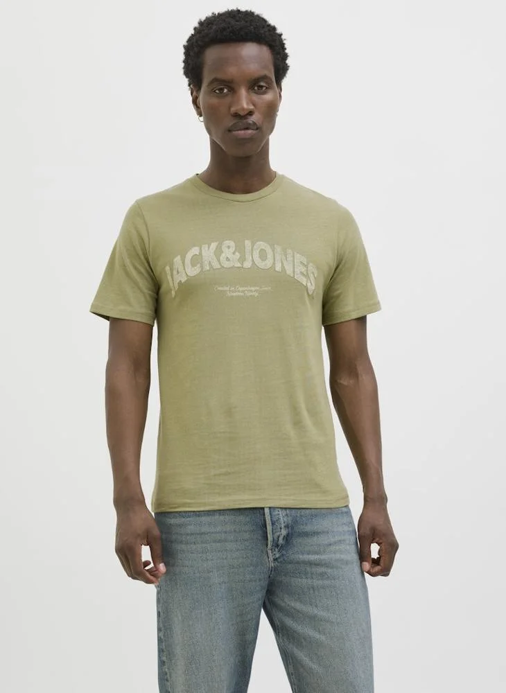 JACK & JONES JORALMERIA BOLD BRANDING TEE SS CN