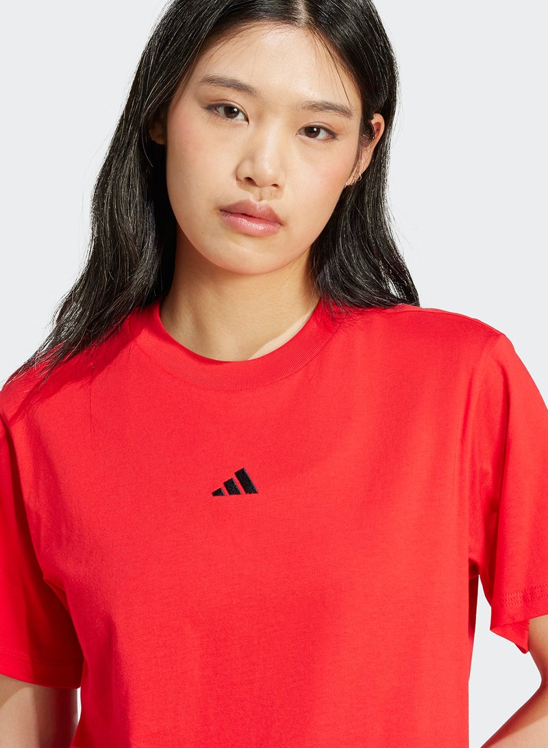 Adidas Essential Small Logo T-Shirt - Image 4