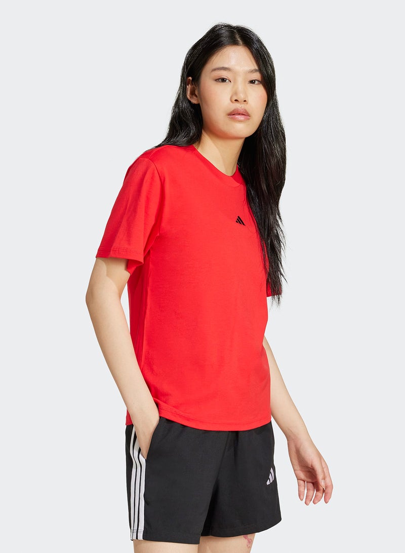 Adidas Essential Small Logo T-Shirt - Image 3