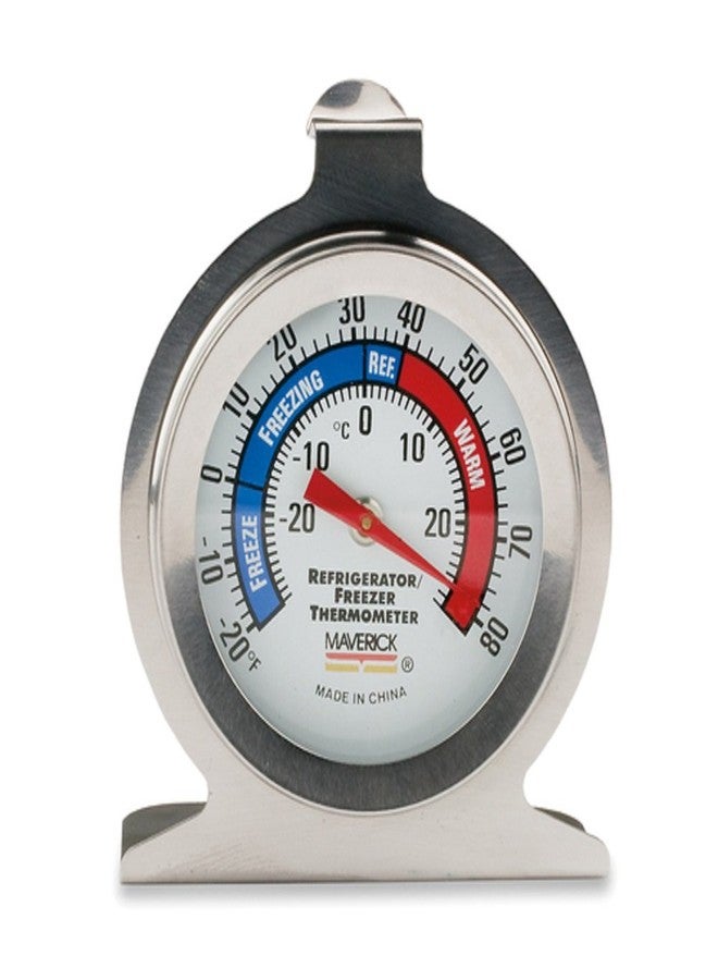 Maverick Housewares RF-01 Redi-Chek Refrigerator/Freezer Thermometer, Silver - Image 1