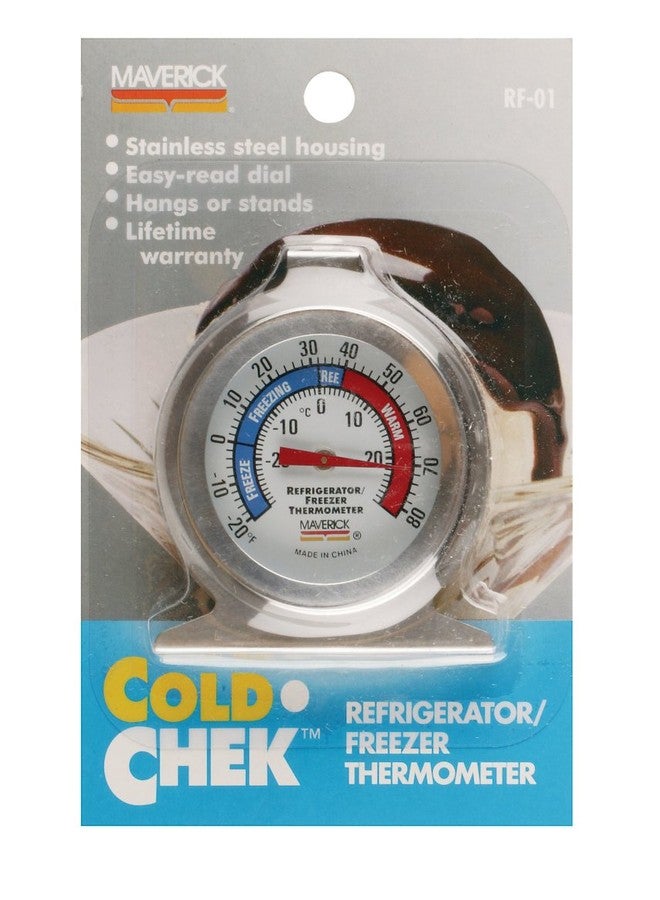 Maverick Housewares RF-01 Redi-Chek Refrigerator/Freezer Thermometer, Silver - Image 2
