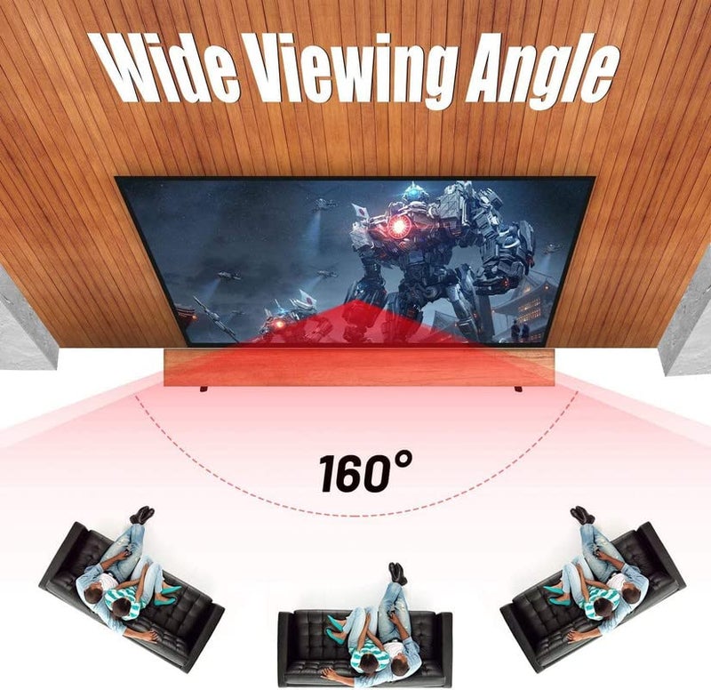 Vilro 150-inch Portable HD Projector Screen Ratio 16:9 Projection Screen Foldable Thick Durable for Outdoor Home Theater-A+1 - Image 4