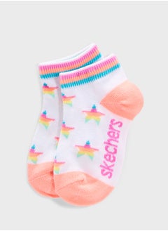 SKECHERS Kids 6 Pack Non Terry Socks  - Image 5