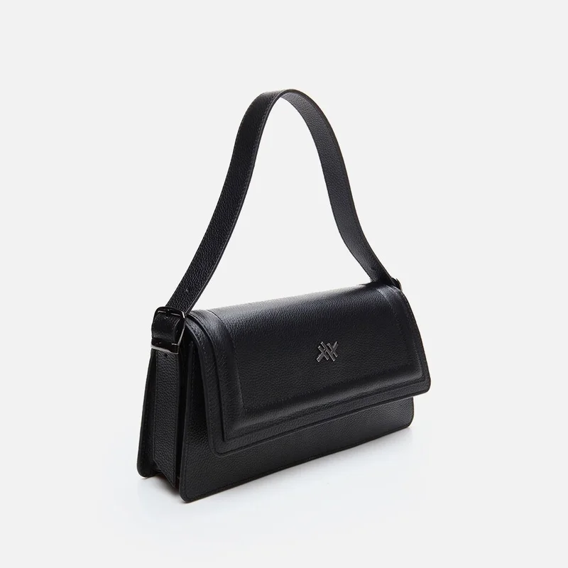 Hotiç 03CAH281040A100 GENUINE Leather Black Women's Bag