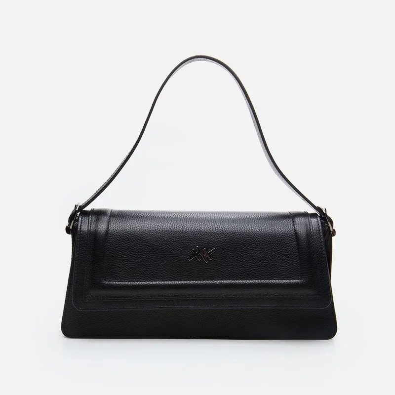 Hotiç 03CAH281040A100 GENUINE Leather Black Women's Bag