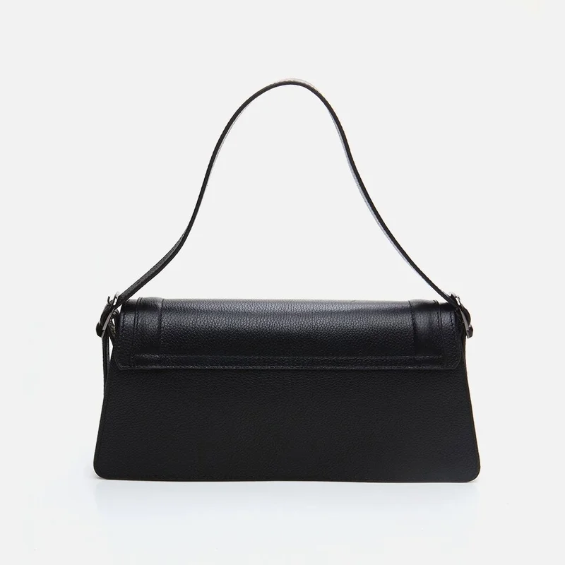Hotiç 03CAH281040A100 GENUINE Leather Black Women's Bag