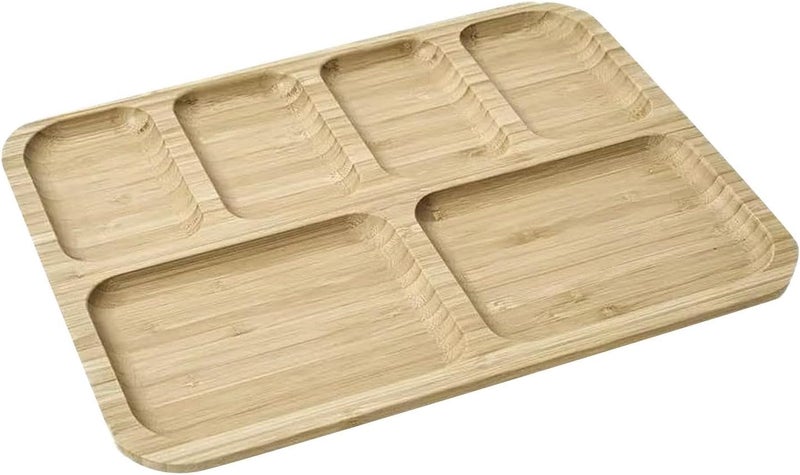Practical build predolo Bamboo Serving Tray Platter Decorative Cheese Board Dessert Dinner Food Tray All condition fit Fade proof Affordable purchase options Wide range usage design Space saving Dust tight seal Efficiency boosted construction General purpose premium build Shock rubber edge Lightweight Multi-color available build Cross-material combo compatible Market mainstream color picks Confirmed available stock Permanent & temporary usable Budget friendly trendy design Stackable design Market diverse application fit Economical varied design options Flexible anti-break Market popular practical build Liquid tight joint Fast warehouse picking Protective coating - Image 1