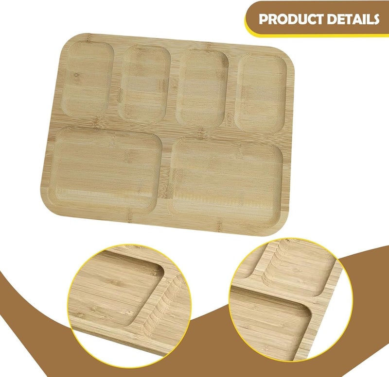 Practical build predolo Bamboo Serving Tray Platter Decorative Cheese Board Dessert Dinner Food Tray All condition fit Fade proof Affordable purchase options Wide range usage design Space saving Dust tight seal Efficiency boosted construction General purpose premium build Shock rubber edge Lightweight Multi-color available build Cross-material combo compatible Market mainstream color picks Confirmed available stock Permanent & temporary usable Budget friendly trendy design Stackable design Market diverse application fit Economical varied design options Flexible anti-break Market popular practical build Liquid tight joint Fast warehouse picking Protective coating - Image 3