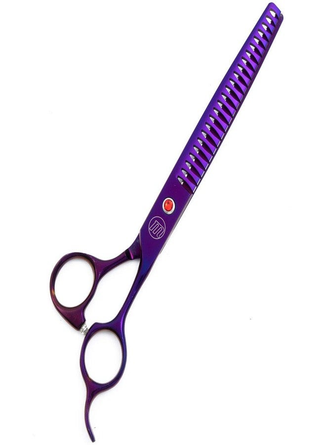 Moontay Professional Dog Grooming Scissors Set, 7 Inch/8 Inch Pet Grooming Scissors Chunkers Shears for Dog, Curved Groom Scissor, Thinning Shears for Pet with Comb - Image 2