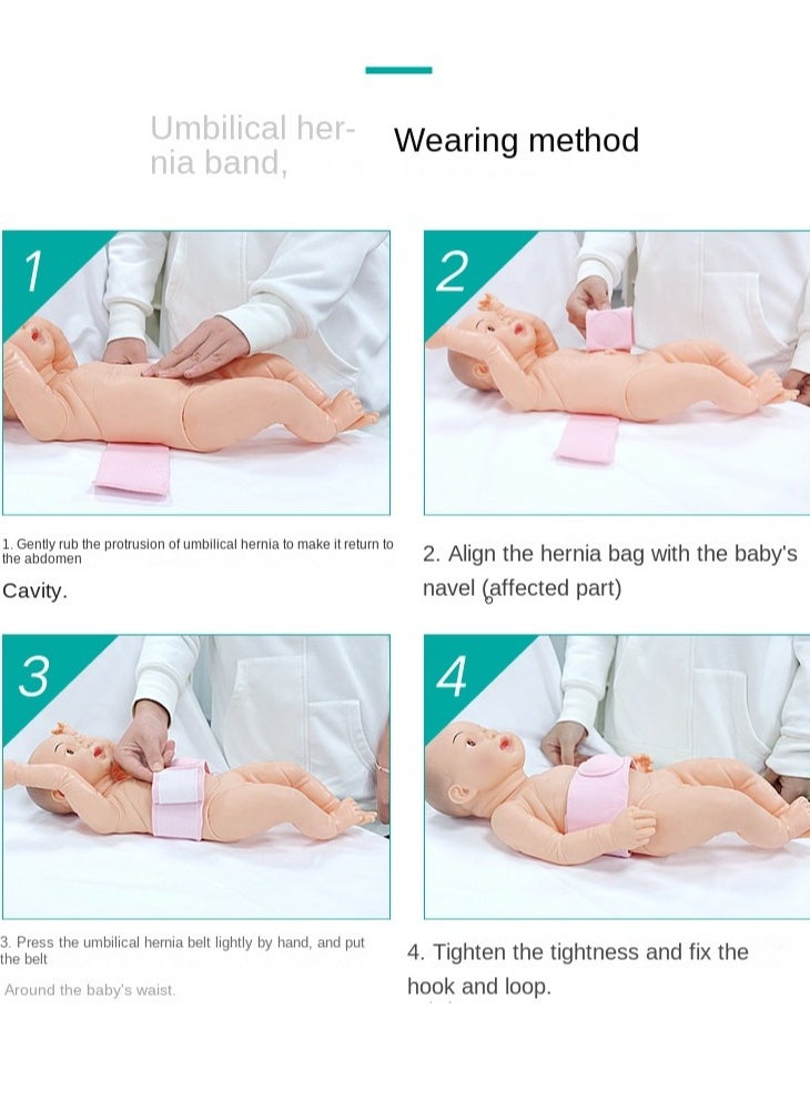 2 pack Infant Umbilical Hernia Cord Protection Umbilical Cord Newborn Baby Hernia Cord
